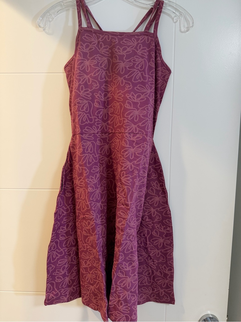 Pact Floral Organic Cotton Midi dress